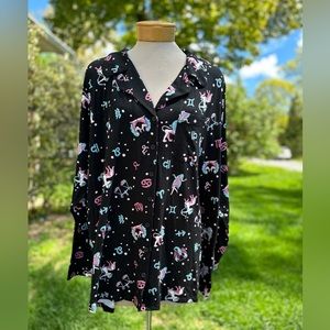 NWT Torrid button down sleep shirt - sz 4